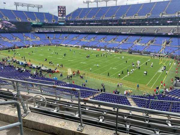 M&T Bank Stadium, section: 221, row: 6, seat: 9
