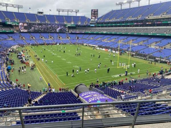 M&T Bank Stadium, section: 216, row: 3, seat: 5