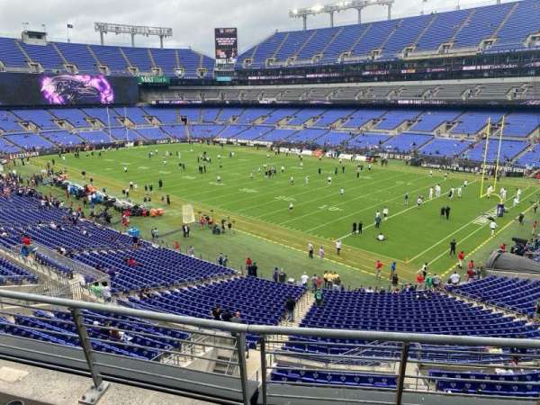 M&T Bank Stadium, section: 220, row: 3, seat: 4