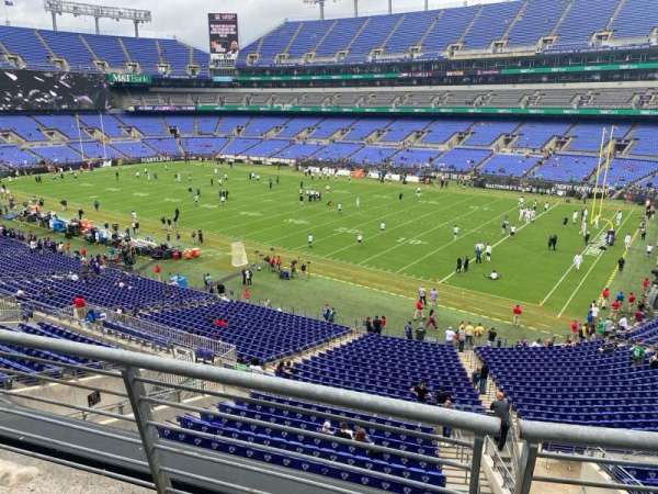 M&T Bank Stadium, section: 221, row: 2, seat: 6