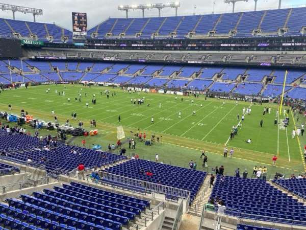 M&T Bank Stadium, section: 222, row: 1, seat: 11