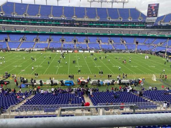 M&T Bank Stadium, section: 227, row: 1, seat: 5