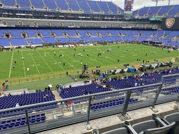 M&T Bank Stadium, section: 230, row: 3, seat: 3