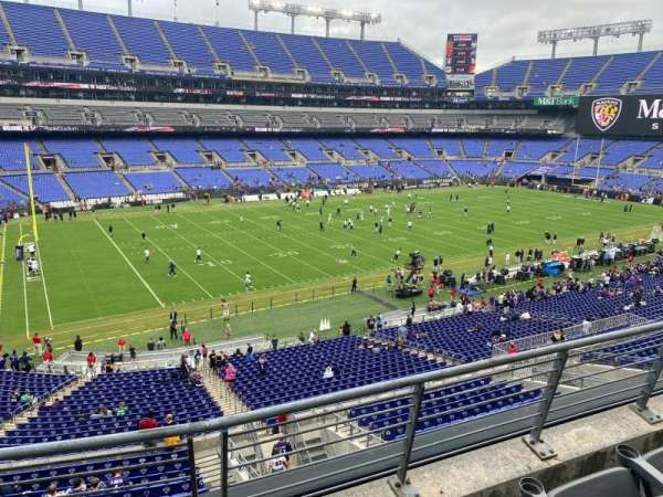 M&T Bank Stadium, section: 231, row: 3, seat: 6