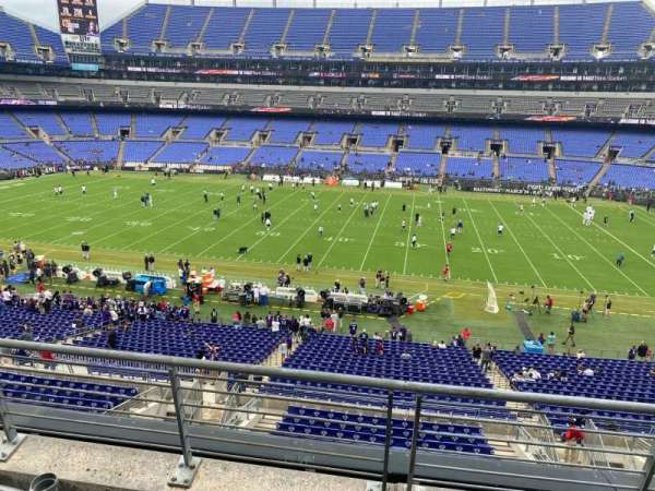 M&T Bank Stadium, section: 225, row: 3, seat: 9
