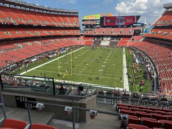 Huntington Bank Field, section: 349, row: 14, seat: 4