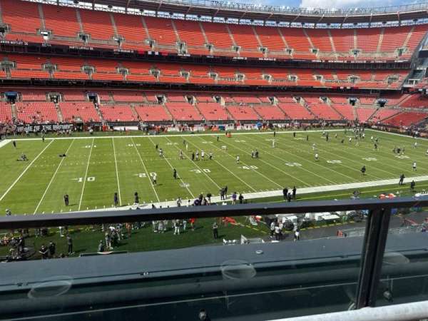 Huntington Bank Field, section: 306, row: 1, seat: 7