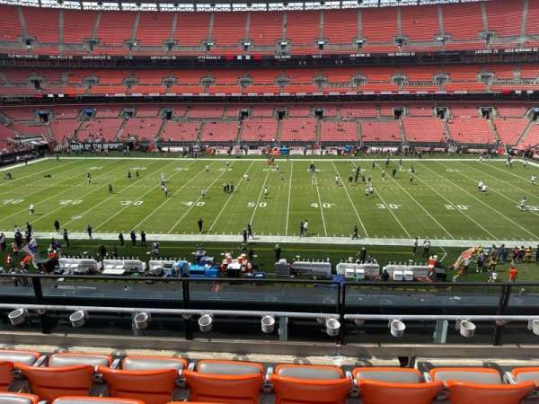 Huntington Bank Field, section: 309, row: 4, seat: 10