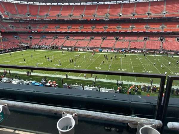 Huntington Bank Field, section: 310, row: 1, seat: 10