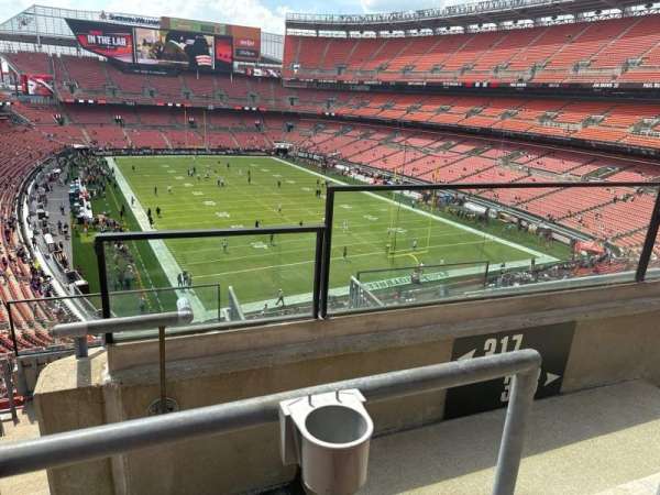 Huntington Bank Field, section: 317, row: 12, seat: 6