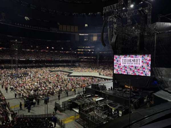 Caesars Superdome, section: 251, row: 2, seat: 3