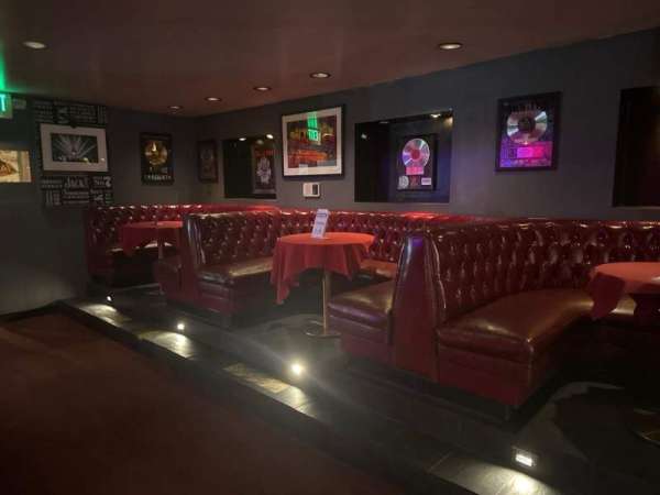Whisky a Go Go, section: Downstairs VIP Booths