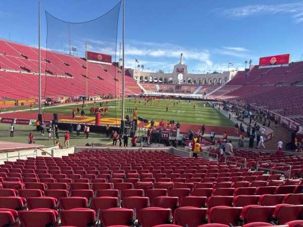 Los Angeles Memorial Coliseum, section: 113, row: 22, seat: 13