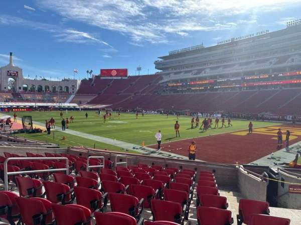 Los Angeles Memorial Coliseum, section: 118a, row: 11, seat: 2