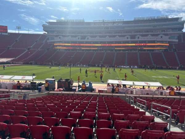 Los Angeles Memorial Coliseum, section: 121b, row: 16, seat: 4