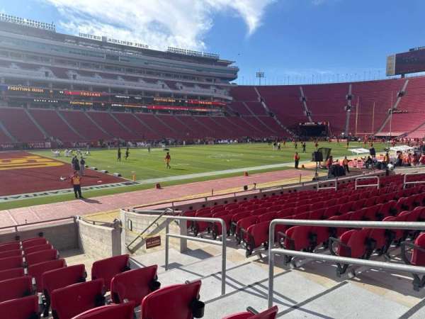 Los Angeles Memorial Coliseum, section: 125a, row: 11, seat: 3