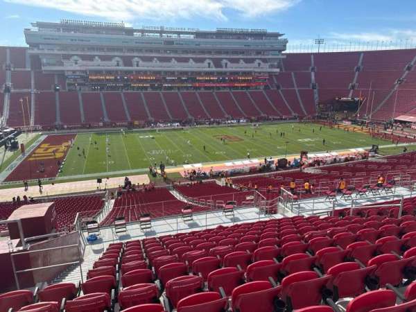Los Angeles Memorial Coliseum, section: 223b, row: 12, seat: 13