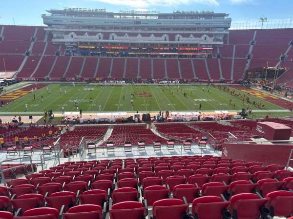 Los Angeles Memorial Coliseum, section: 222a, row: 12, seat: 12