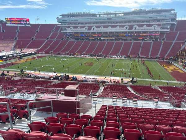 Los Angeles Memorial Coliseum, section: 220b, row: 13, seat: 13