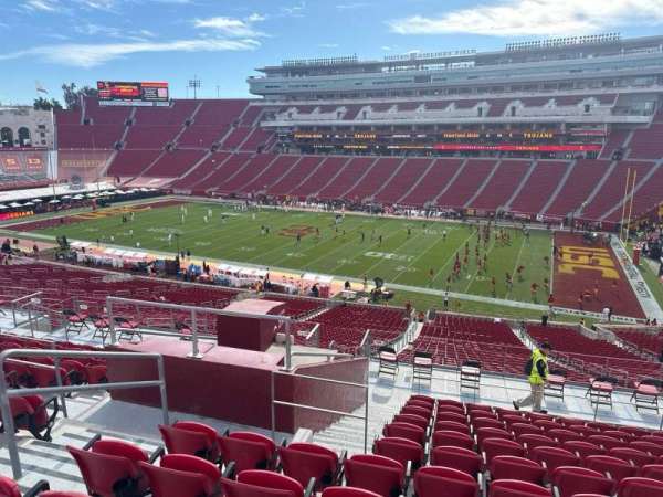 Los Angeles Memorial Coliseum, section: 219b, row: 11, seat: 13