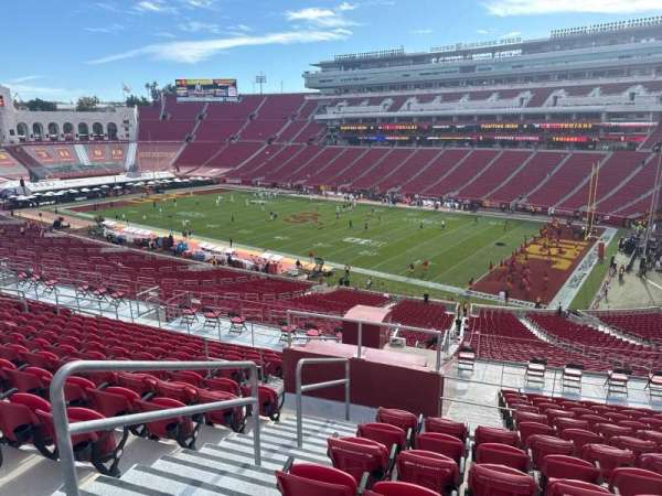 Los Angeles Memorial Coliseum, section: 218b, row: 13, seat: 18