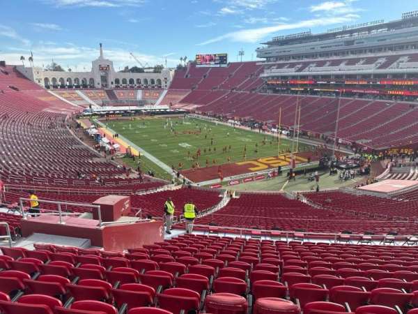 Los Angeles Memorial Coliseum, section: 216, row: 16, seat: 35