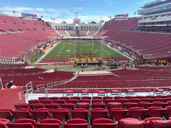 Los Angeles Memorial Coliseum, section: 214, row: 9, seat: 33