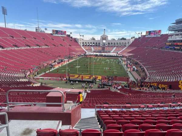 Los Angeles Memorial Coliseum, section: 213, row: 13, seat: 38