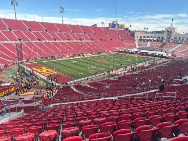 Los Angeles Memorial Coliseum, section: 210b, row: 19, seat: 15