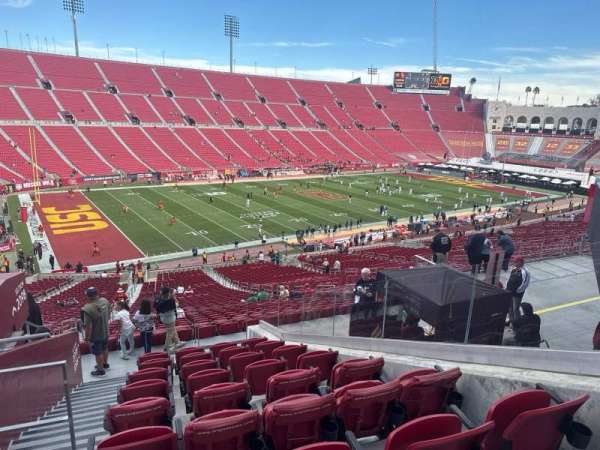 Los Angeles Memorial Coliseum, section: 209b, row: 9, seat: 4