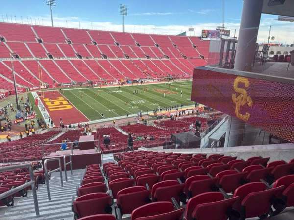 Los Angeles Memorial Coliseum, section: 209b, row: 16, seat: 8