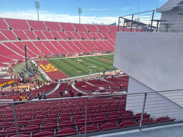 Los Angeles Memorial Coliseum, section: 310a, row: 2, seat: 6