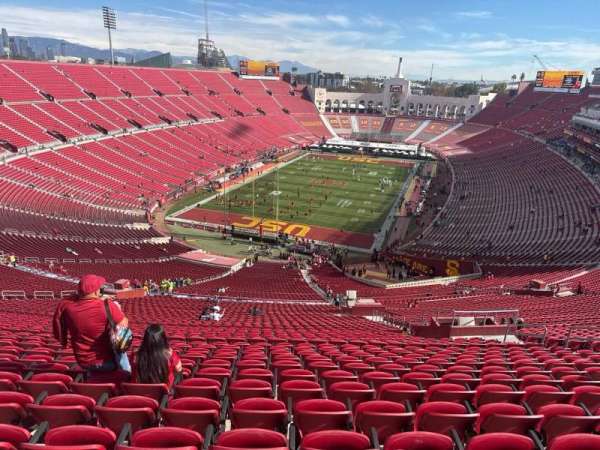 Los Angeles Memorial Coliseum, section: 313, row: 22, seat: 15