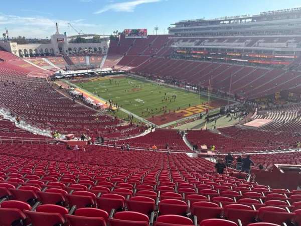 Los Angeles Memorial Coliseum, section: 317, row: 14, seat: 10