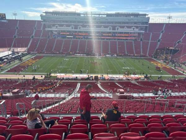 Los Angeles Memorial Coliseum, section: 322, row: 7, seat: 14