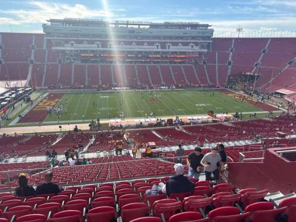 Los Angeles Memorial Coliseum, section: 323, row: 9, seat: 9