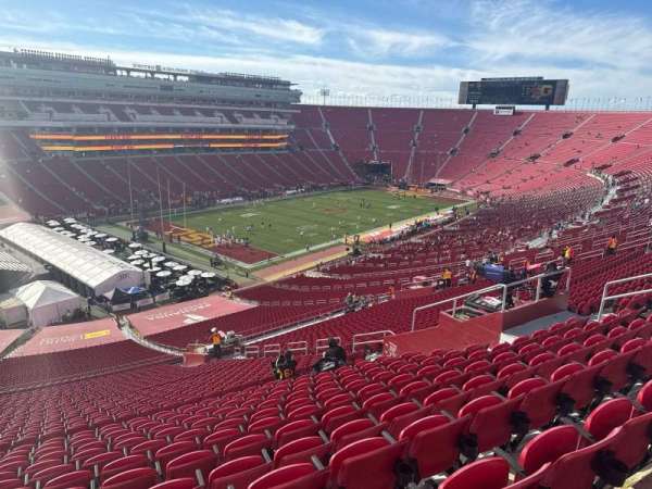 Los Angeles Memorial Coliseum, section: 327, row: 13, seat: 17