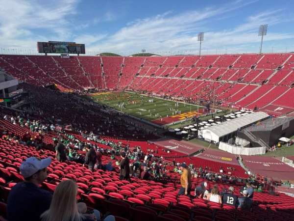 Los Angeles Memorial Coliseum, section: 301, row: 14, seat: 17