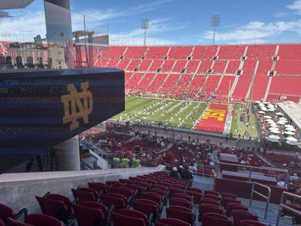 Los Angeles Memorial Coliseum, section: 204a, row: 15, seat: 2