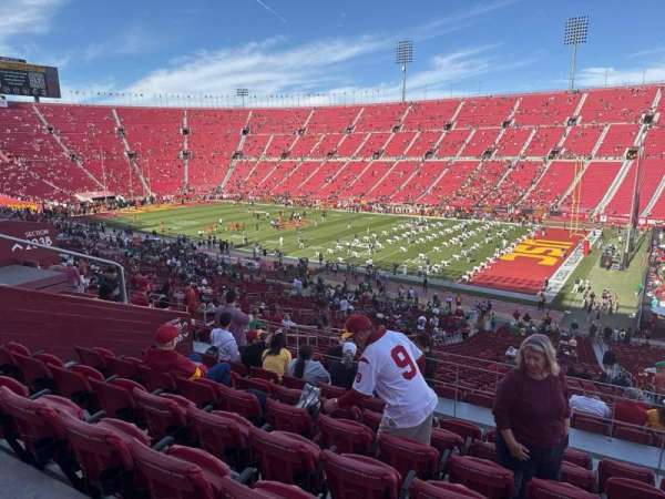 Los Angeles Memorial Coliseum, section: 203b, row: 7, seat: 5