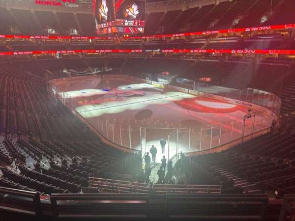 Honda Center, section: 316, row: b, seat: 2