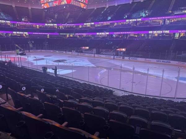 Honda Center, section: 219, row: p, seat: 5
