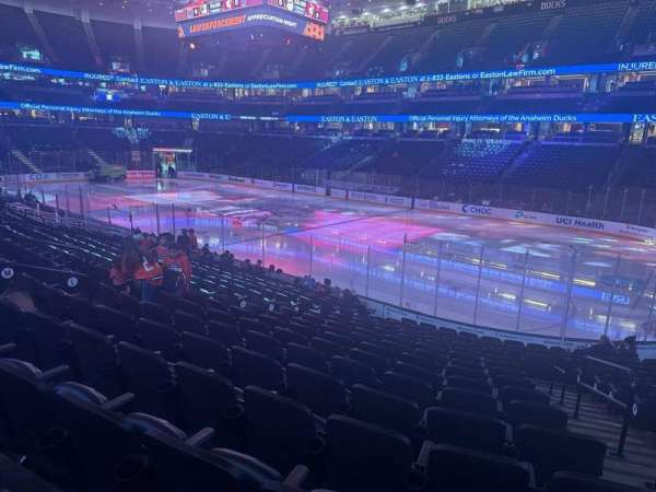 Honda Center, section: 205, row: r, seat: 2