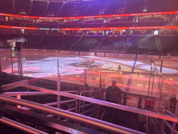 Honda Center, section: 207, row: h, seat: 8