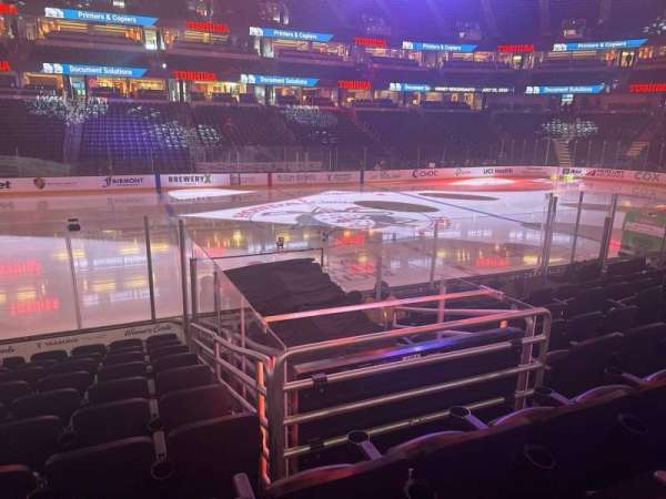Honda Center, section: 209, row: k, seat: 9