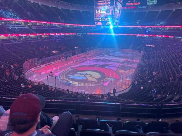 Honda Center, section: 325, row: d, seat: 8