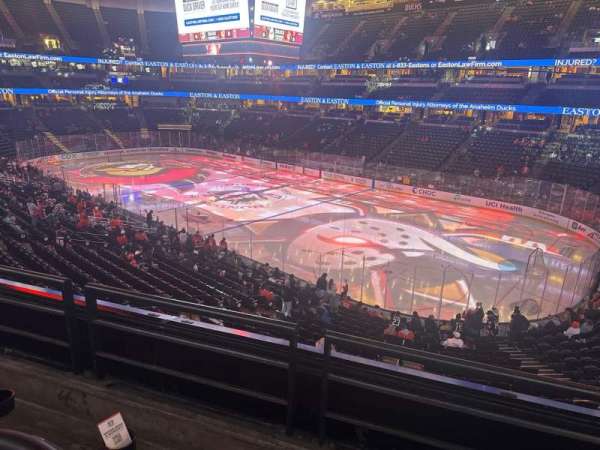 Honda Center, section: 304, row: b, seat: 8