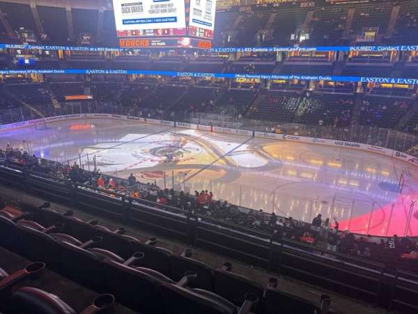 Honda Center, section: 305, row: d, seat: 8