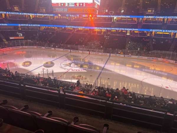 Honda Center, section: 306, row: c, seat: 8