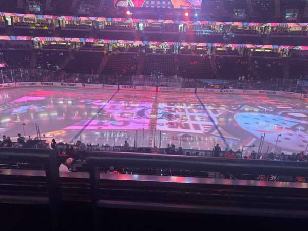 Honda Center, section: 307, row: a, seat: 8